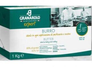 Burro: Latteria e Granarolo, richiamo per rischio allergeni
