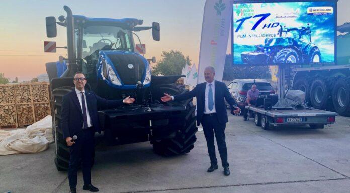 Agenzia del CAP di S.Quirico  affollata per l’anteprima nazionale di New Holland.