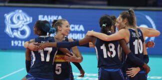 Il Consorzio Parmigiano Reggiano festeggia la vittoria della Nazionale italiana agli Europei di pallavolo femminile.