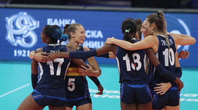 Il Consorzio Parmigiano Reggiano festeggia la vittoria della Nazionale italiana agli Europei di pallavolo femminile.