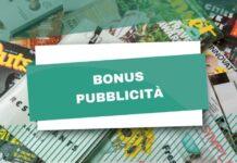 Credito di Imposta Bonus Pubblicità 2021