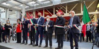 Taglio del nastro per la fiera Eima International a Bologna.