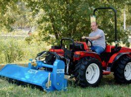 BE, la trincia specializzata per gli spazi verdi, parchi e giardini.
