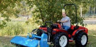 BE, la trincia specializzata per gli spazi verdi, parchi e giardini.