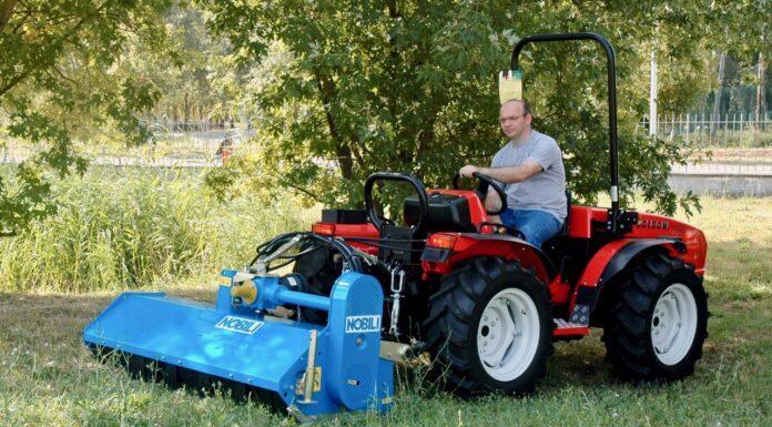 BE, la trincia specializzata per gli spazi verdi, parchi e giardini.