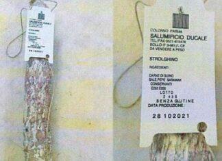 Presenza di Listeria monocytogene: richiamato salame strolghino. Allerta del ministero della Salute