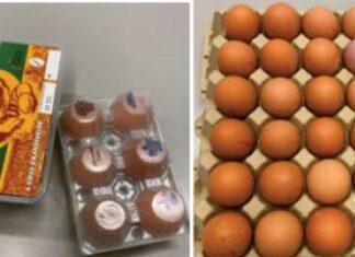Allarme Uova. RISCHIO GRAVE PER LA SALUTE DEI CONSUMATORI.