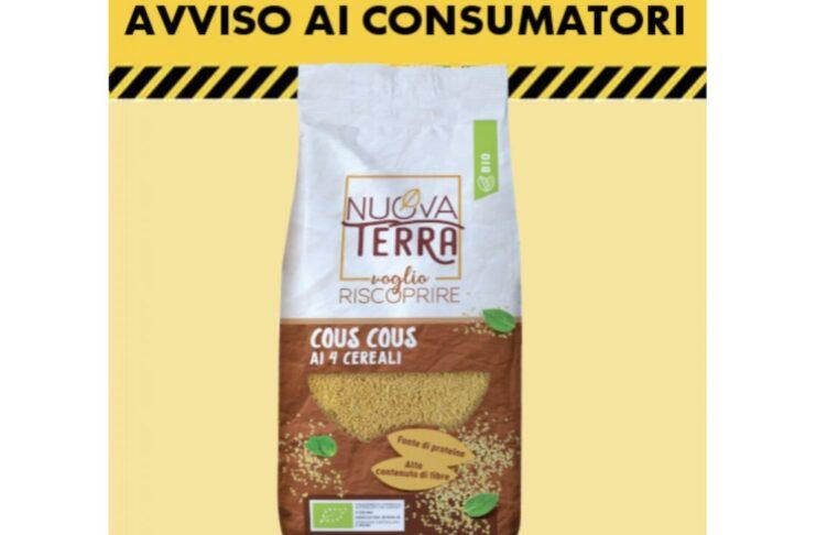 COOP richiama Cous Cous: senape (allergene) non dichiarata in etichetta.