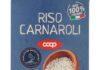 COOP richiama “Riso Carnaroli” per una contaminazione da soia non dichiarata in etichetta.