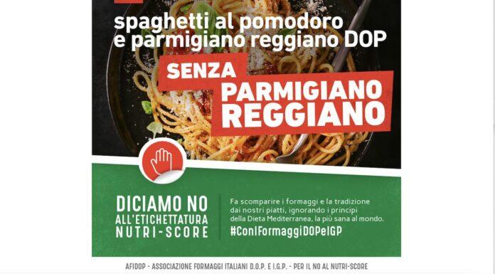 Il Parmigiano Reggiano fa squadra con gli altri formaggi Dop contro il Nutri-Score