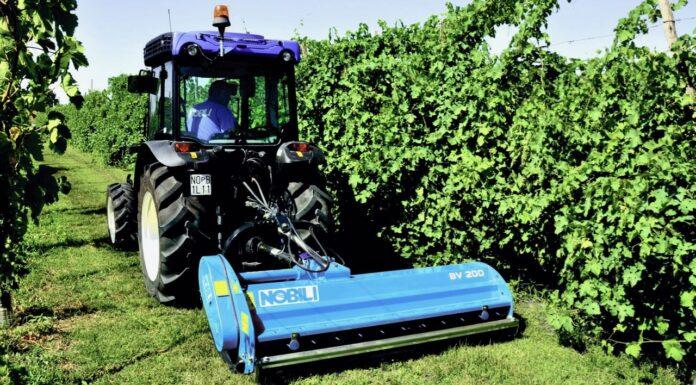 Nobili Spa e la prova in campo della trincia BV serie 100 (VIDEO)