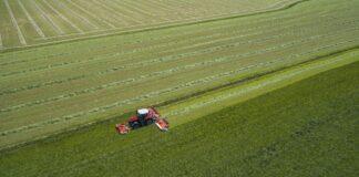 Falciacondizionatrici con raggruppatore d’andana a tappeto Kuhn FC 9330 RA (Video)