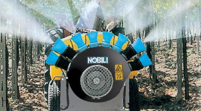 Vigneti. L’irroratrice Oktopus è ideale per trattamenti mirati. (Video)
