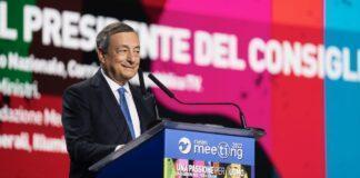 “Dentro la Costituzione” Draghi al Meeting di Rimini: un discorso vuoto e falso sul gas