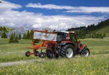 Andanatori mono-rotore portati a posa laterale