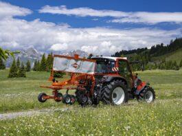 Andanatori mono-rotore portati a posa laterale