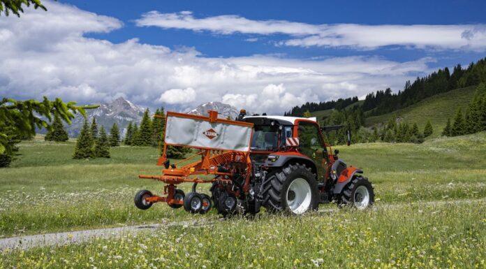 Andanatori mono-rotore portati a posa laterale