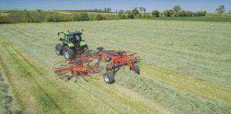 Andanatori a posa centrale Kuhn GA 8731+ e GA 9531+