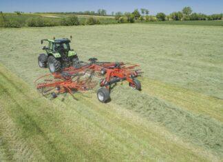 Andanatori a posa centrale Kuhn GA 8731+ e GA 9531+