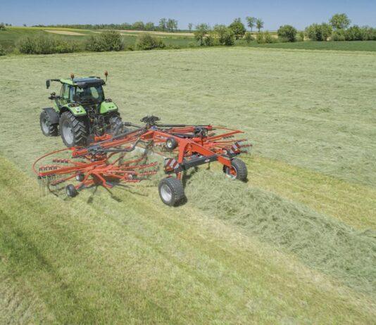 Andanatori a posa centrale Kuhn GA 8731+ e GA 9531+