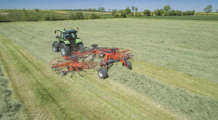 Andanatori a posa centrale Kuhn GA 8731+ e GA 9531+