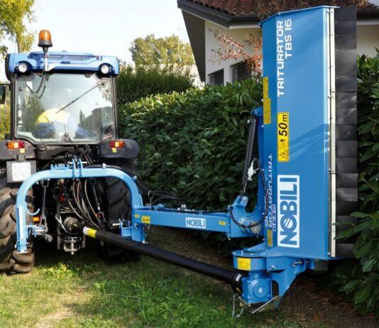 Disboscamento e trinciatura di aree incolte. (Video Trincia NF Nobili spa)