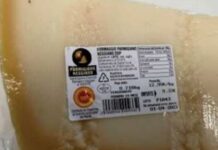 Alert. “Parmigiano” non “Parmigiano” ritirato per allergene.