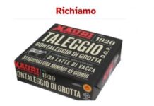 Alert. Taleggio Mauri ritirato per rischio microbiologico