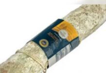 Rischio salmonella: salame felino “Regione che vai” richiamato da Aldi
