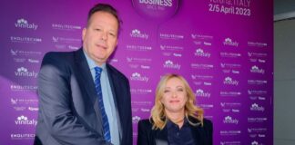 Giorgia Meloni al Vinitaly
