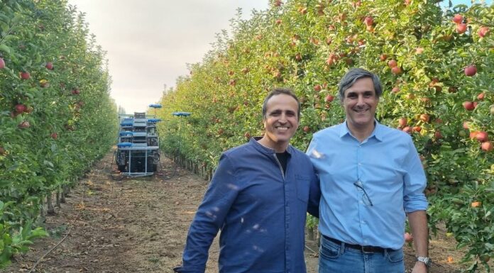 Le mele raccolte da Robot “Volanti”