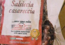 Eataly, presenza di salmonella nelle salsicce caserecce.