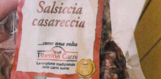 Eataly, presenza di salmonella nelle salsicce caserecce.