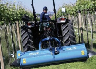 Da Nobili un “brevetto” ideale per la pacciamatura di vigneti e frutteti inerbiti. (Video)