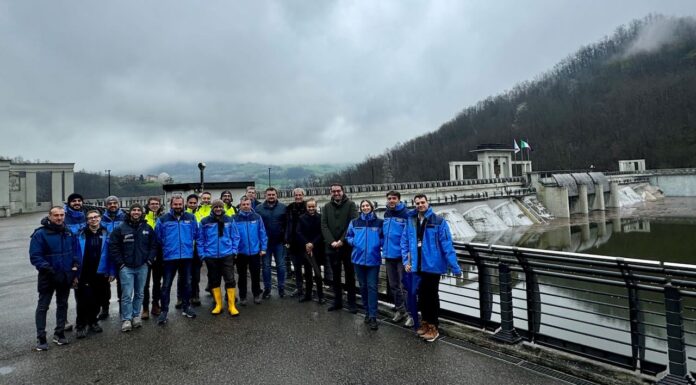 Diga del Molato: le visite in occasione del collaudo