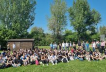 Giornata della Terra, 200 studenti dell’Erasmus Water Management in visita all’invaso di Castellarano Grande grazie alla Bonifica dell’Emilia Centrale