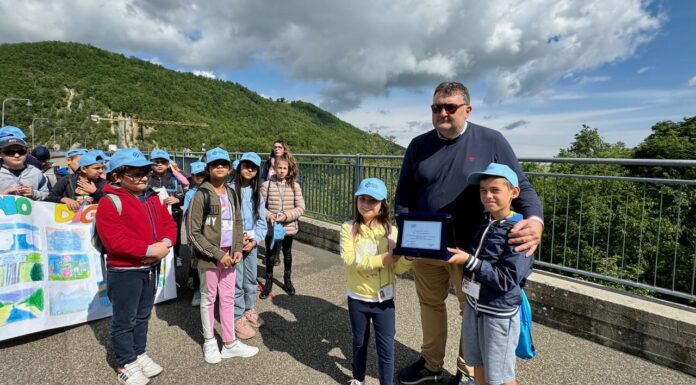 Il Consorzio di Bonifica celebra i primi 90 anni della diga di Mignano insieme alla scuola elementare di Cortemaggiore