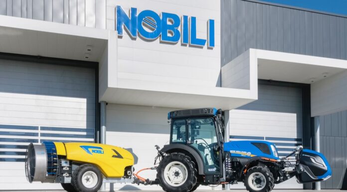 Nobili E-SPRAYER un esempio di perfetta elettrificazione