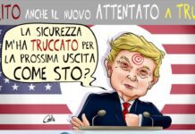 La vignetta della settimana: Obiettivo Trump