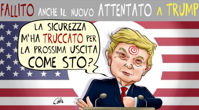 La vignetta della settimana: Obiettivo Trump