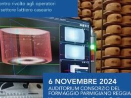 6 Novembre 2024 “Vedere Oltre” il Parmigiano Reggiano come non lo avete mai visto