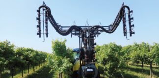 EIMA 2024. Nuovo atomizzatore scavallante FF PRO ora anche su cisterne da 3000 litri