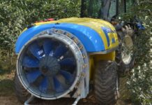 Turbo atomizzatori GEO e ANTIS con cisterna da 3000 litri