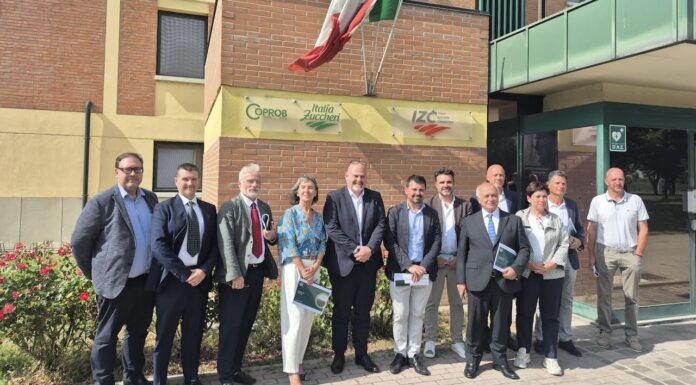 Barbabietola da zucchero, meeting a Coprob Italia Zuccheri con l’Assessore Agricoltura ER Mammi