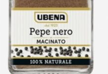 Pepe nero macinato richiamato per la presenza di aflatossina B1