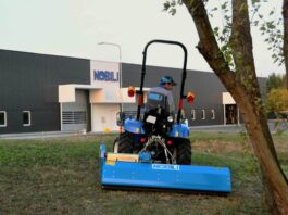 I trituratori Nobili serie TL e TP sono idonei per le piccole trattrici.