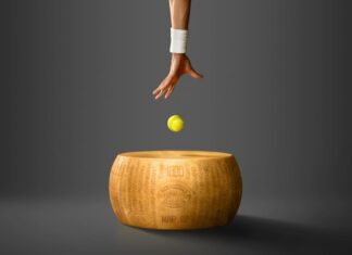 Parmigiano Reggiano protagonista al Rolex Paris Masters come nuovo partner ufficiale del torneo