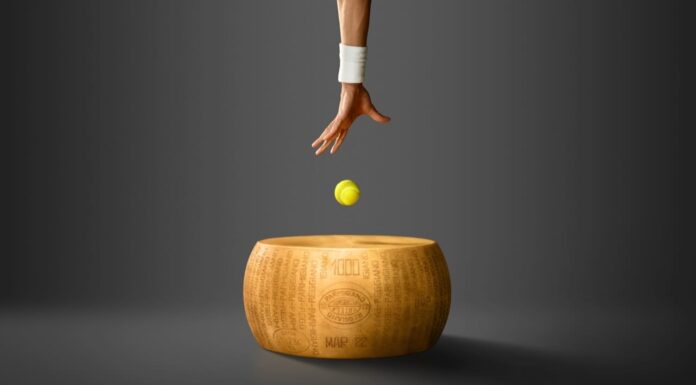 Parmigiano Reggiano protagonista al Rolex Paris Masters come nuovo partner ufficiale del torneo