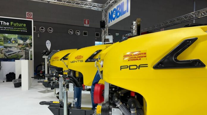 Nobili spa ad “Agrilevante” ha presentato il nuovo GEO 3002.