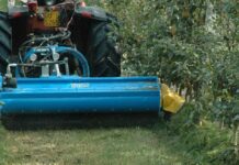 Nobili brevetti. La trincia SDS ideale per le lavorazioni nei vigneti e frutteti inerbiti. (Video)